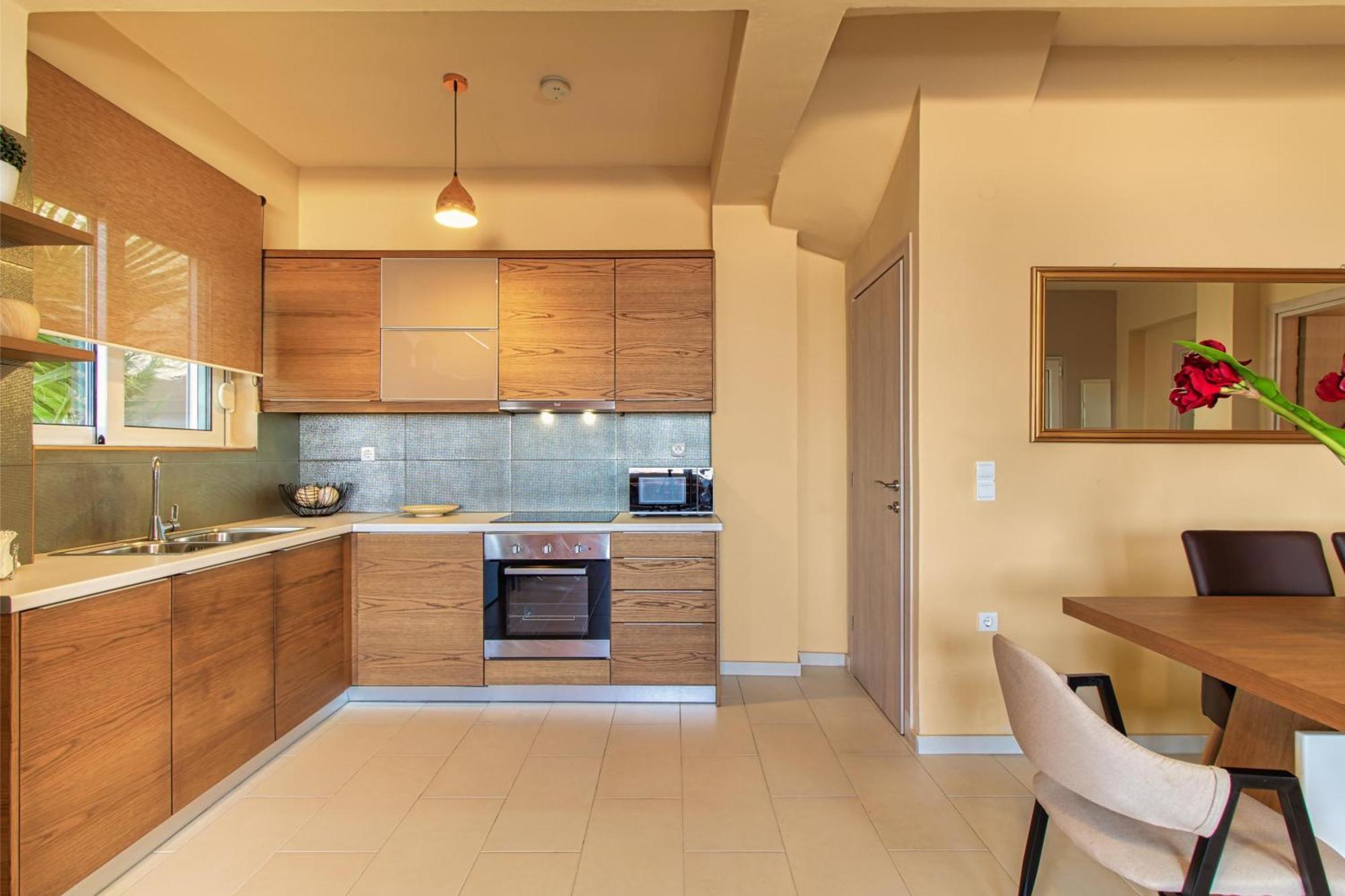 Theo Villas With Sea View Marathokefala Номер фото