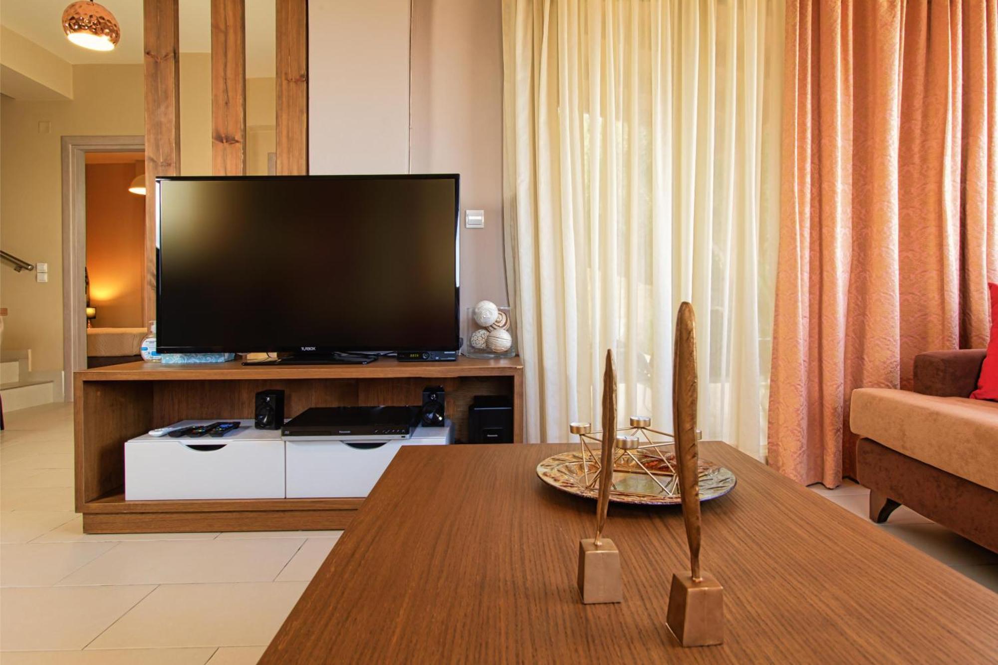 Theo Villas With Sea View Marathokefala Номер фото