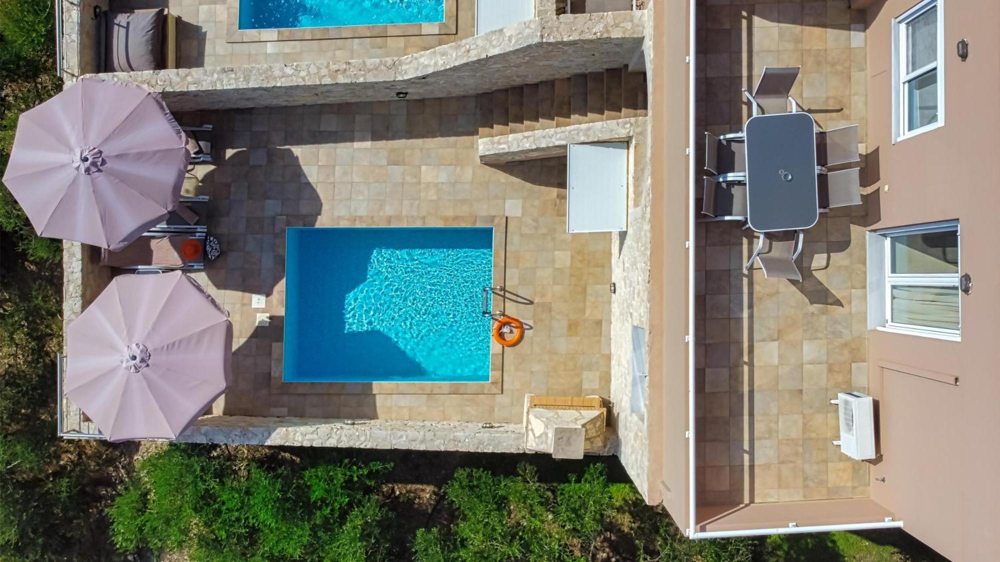 Theo Villas With Sea View Marathokefala Экстерьер фото