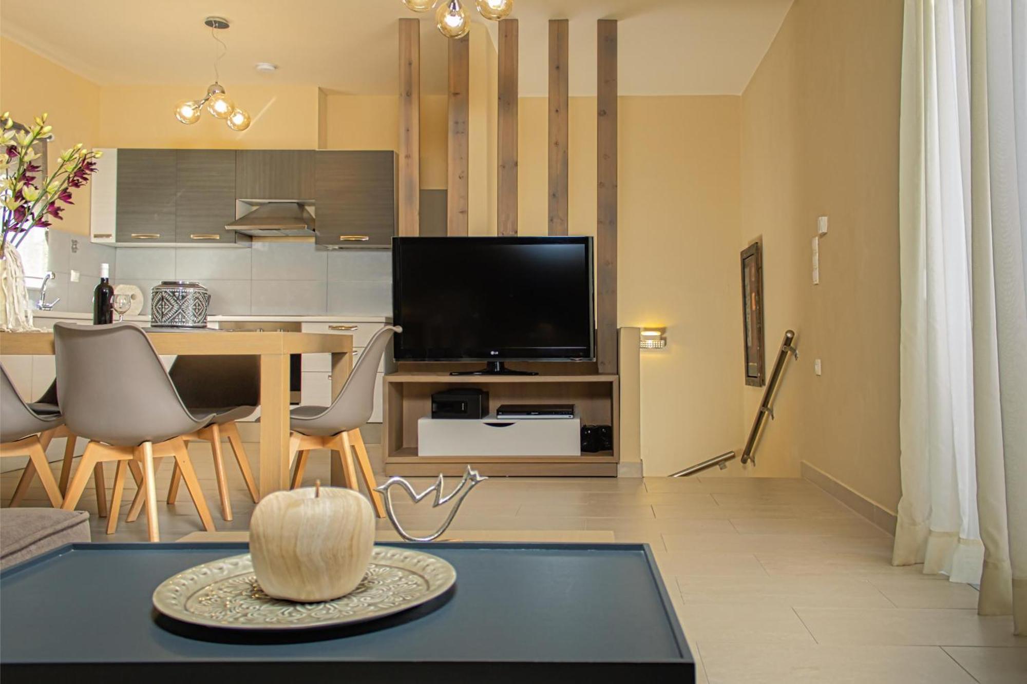 Theo Villas With Sea View Marathokefala Номер фото