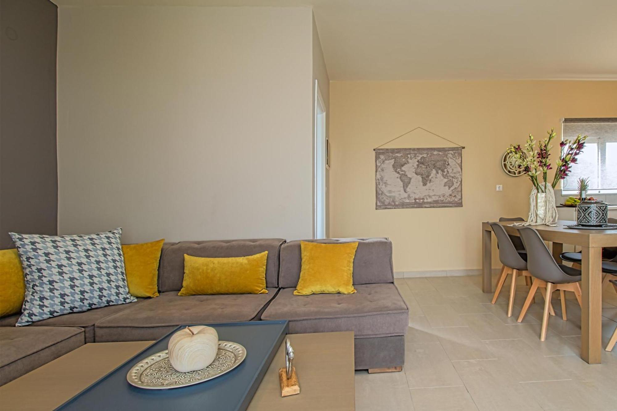 Theo Villas With Sea View Marathokefala Номер фото
