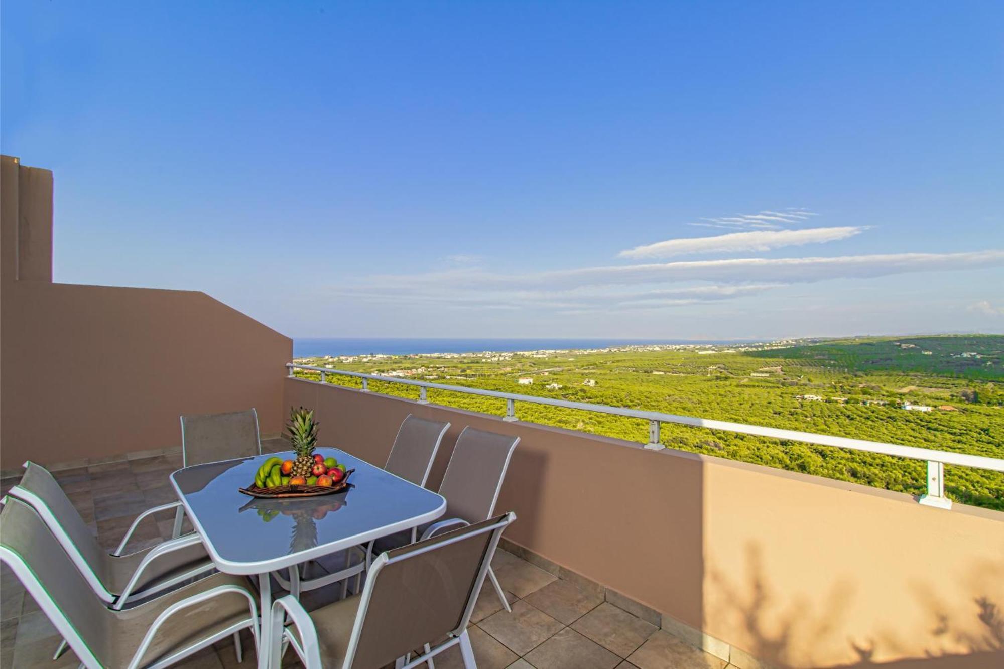 Theo Villas With Sea View Marathokefala Номер фото