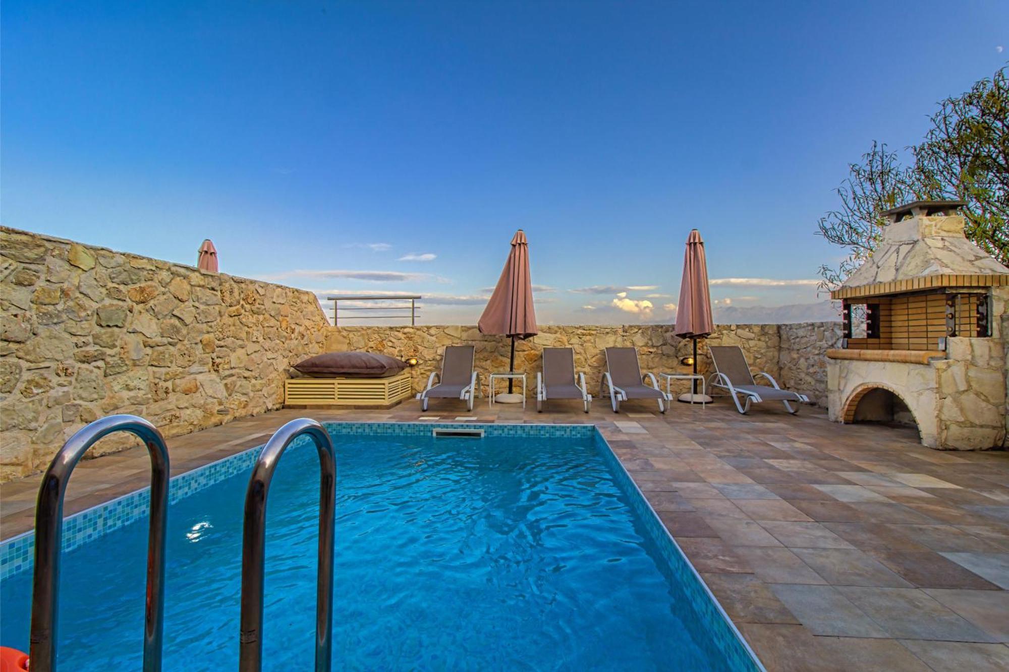 Theo Villas With Sea View Marathokefala Экстерьер фото