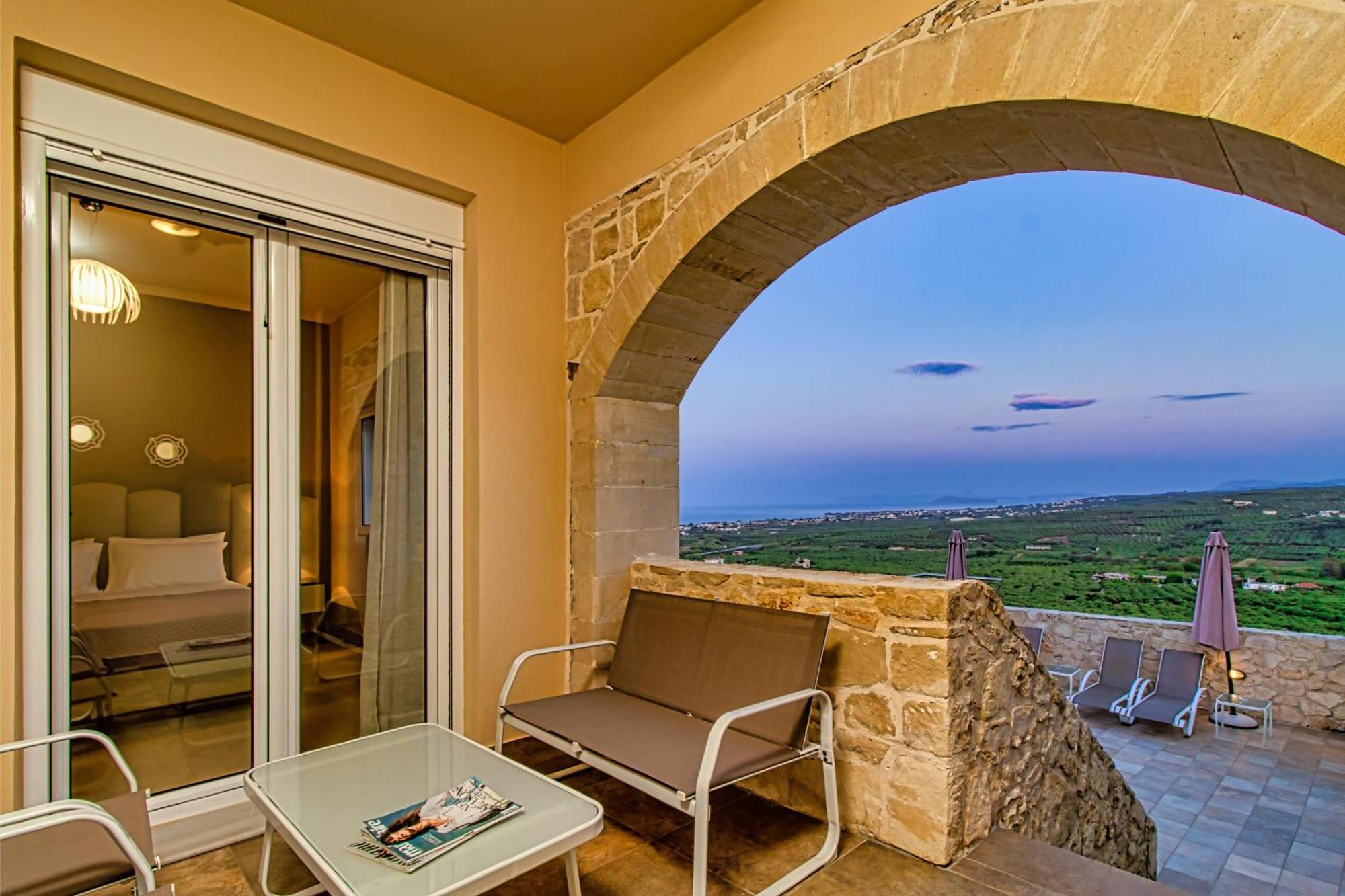Theo Villas With Sea View Marathokefala Экстерьер фото