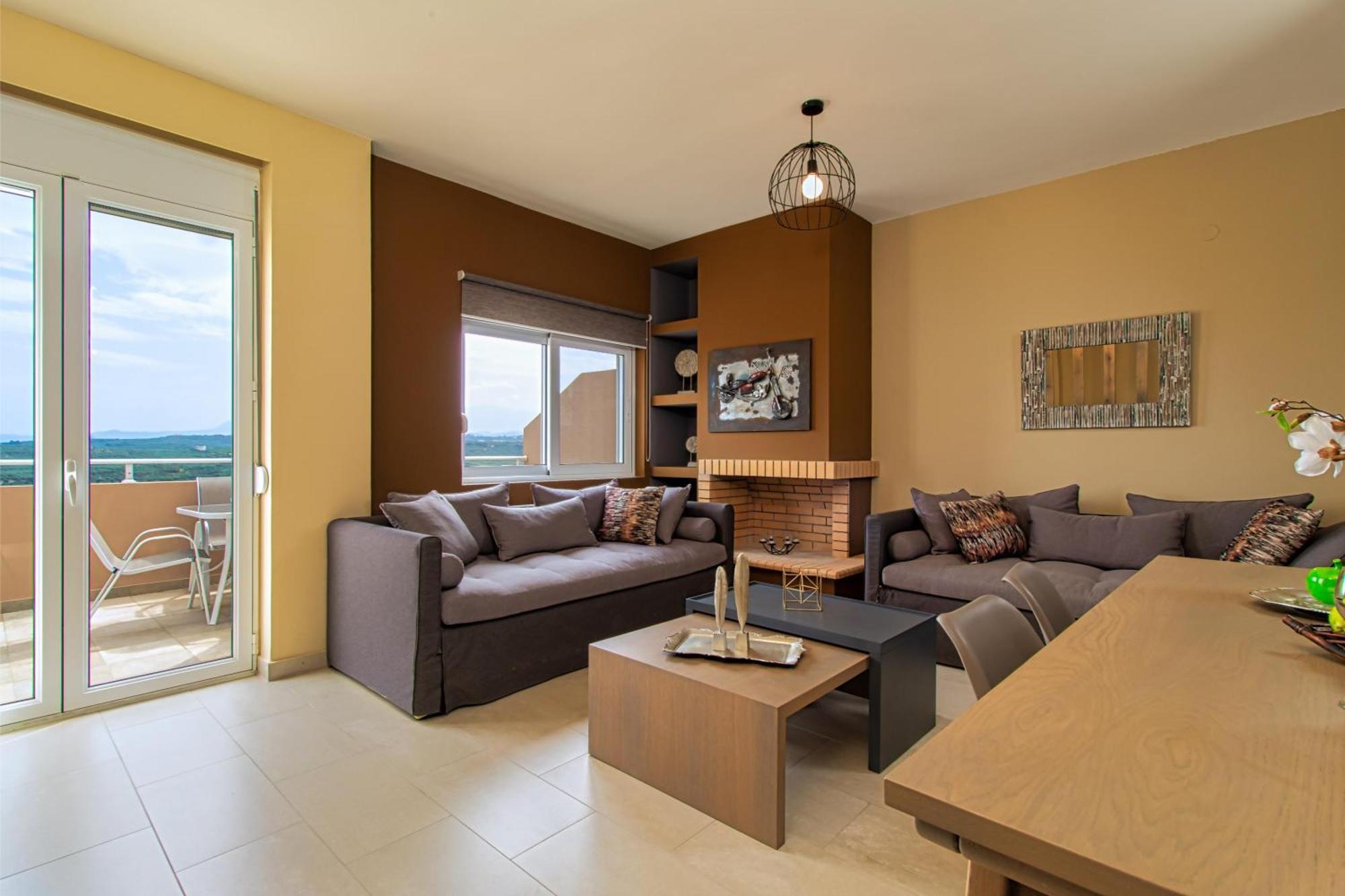 Theo Villas With Sea View Marathokefala Номер фото